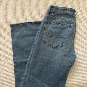 American Eagle Outfitters Blue Straight Jeans